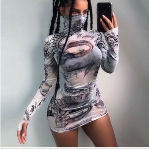 SYXX BODY CON DRESS